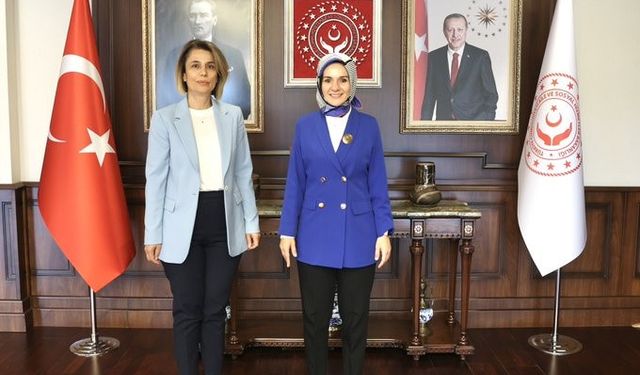 Valimiz İnci Sezer Becel, Mahinur Özdemir Göktaş’ı ziyaret etti