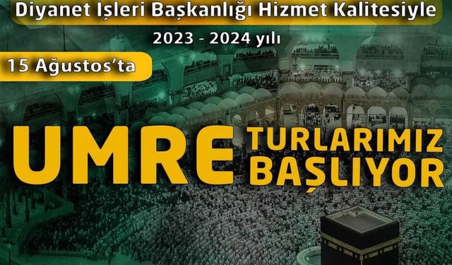 Diyanet duyurdu: Umre kayıtları başlıyor