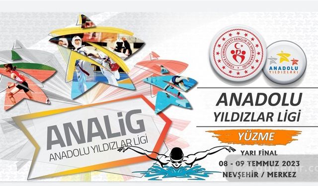 Anadolu Yıldızlar Ligi Yüzme müsabakaları şehrimizde yapılacak