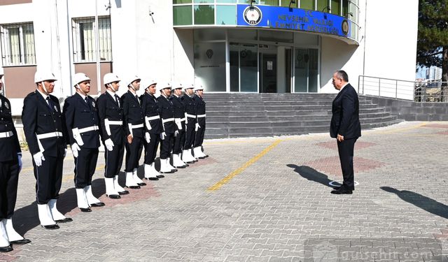 Ali Fidan, Nevşehir İl Emniyet Müdürlüğünü ziyaret etti