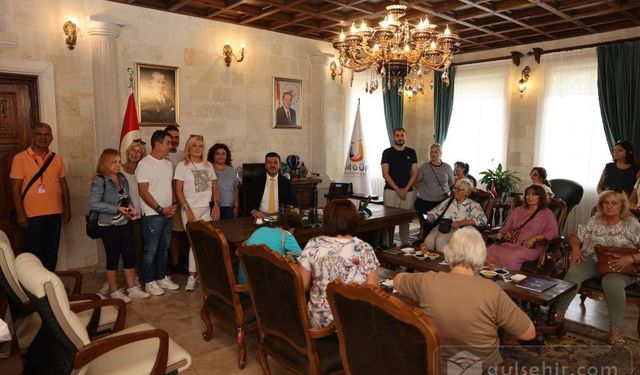 Ürgüp Belediyesi, Yunanistan'dan gelen heyeti ağırladı