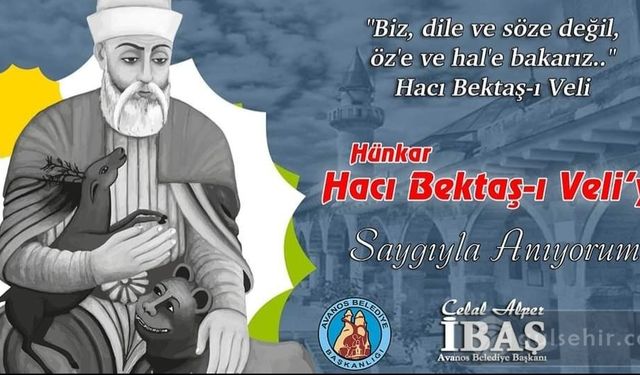 Celal Alper İbaş, Hünkâr Hacı Bektaş-ı Veli’yi andı