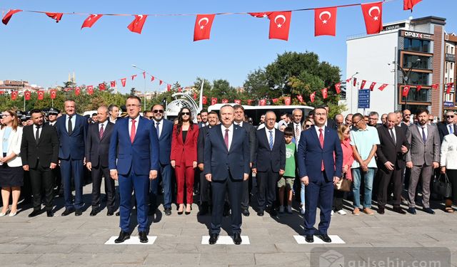 30 Ağustos Yılı Kutlamaları Ali Fidan'ın katılımıyla başladı