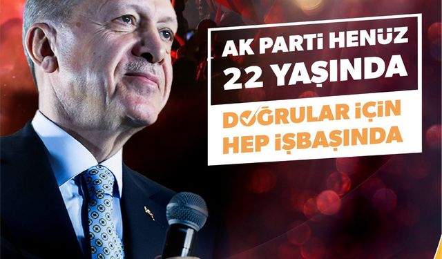 AK Parti 22 yaşında! Mehmet Savran paylaştı