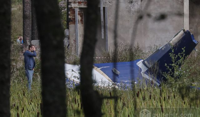 Prigojin’i taşıyan uçağın  düşürüldüğü iddia edildi