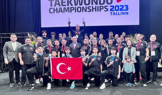 Şampiyonada 13 Madalya Türkiye'nin
