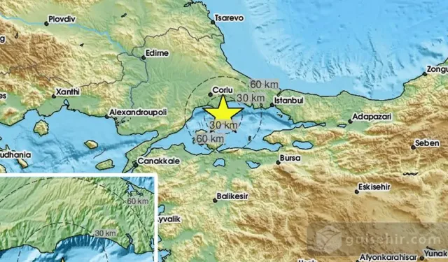 Marmara'da korkutan deprem!