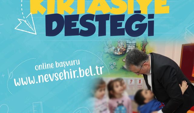 Nevşehir Belediyesi 500 TL değerinde burs veriyor