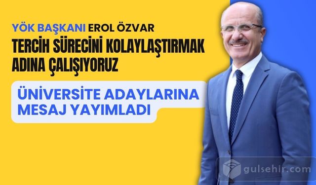 ÖZVAR Sevgili üniversite adayları,