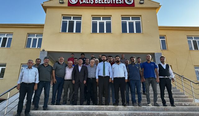 Emre Çalışkan, Çalış Beldesini ziyaret etti