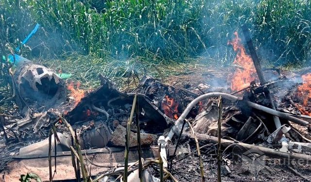 Meksika’da Helikopter Düştü:''Kurtulan Olmadı''