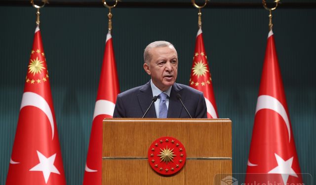 Cumhurbaşkanı Erdoğan, Kabine Toplantısı Sonrası Millete Seslendi