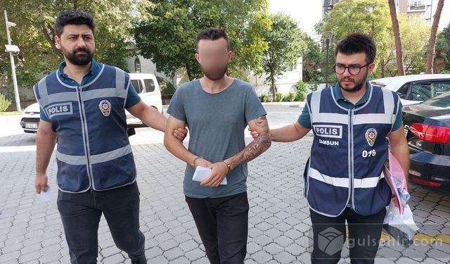 Samsun'da Eşinden Uzaklaştırma Kararına Uymayan Koca:''Tutuklandı''