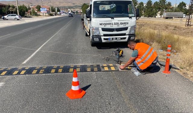 Nevşehir’de alt yapı ve üst yapı çalışmaları hız kazandı