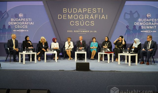 Aile ve Sosyal Hizmetler Bakanı:'' Macaristan'da Budapeşte Demografi Zirvesi”ne katıldı''
