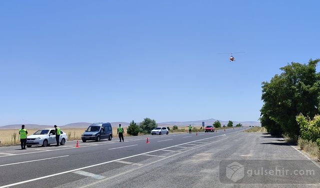 "Nevşehir'de Hava Destekli Sürücü Denetimi Gerçekleştirildi"