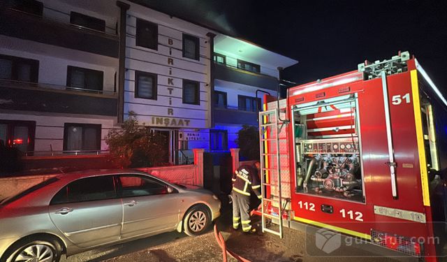 Düzce’de Trafo Patladı: ''Çatı Alev Topuna Döndü''