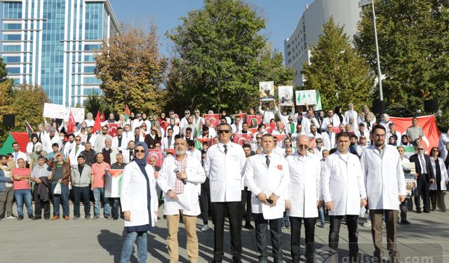 ''Nevşehir ve Kayseri'de, İsrail'in Filistin'e Yönelik Saldırıları Protesto Edildi''