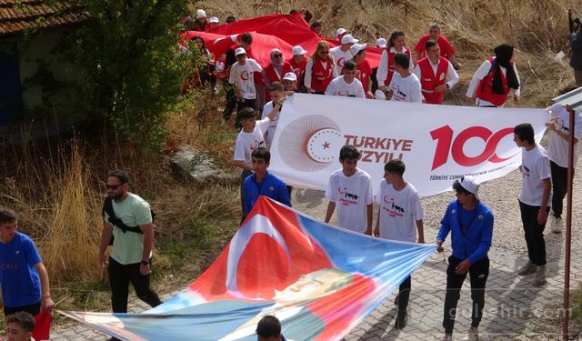 Kurtuluş Savaşı'nı Anma Töreni'nde 14. İstiklal Yolu Yürüyüşü Yapıldı