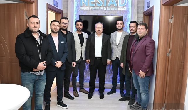 Vali Ali Fidan, NESİAD'ı Ziyaret Ederek İş Dünyasıyla Buluştu