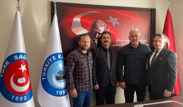 Tarkan Güney, Türk Sağlık-Sen'i Ziyaret Etti