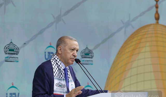 Cumhurbaşkanı Erdoğan, Parlamenterler Arası Kudüs Platformu 5. Konferansı'nda Konuştu