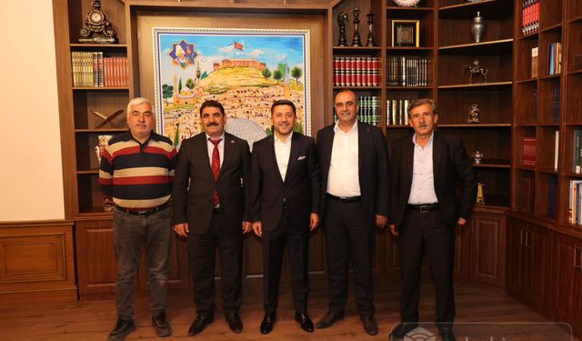 Horasan Belediye Başkanı Özdemir'den Rasim Ari'ya Ziyaret