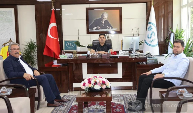 Avanos Belediye Başkanı, DSİ Kayseri Bölge Müdürü Rahmi Şahin'i Ziyaret Etti