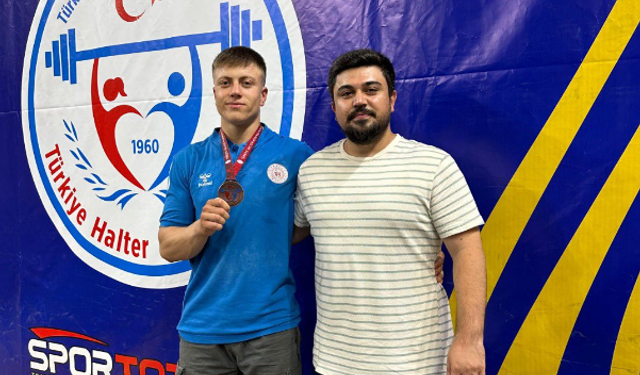 Serdar Benli Türkiye Halter Şampiyonası’nda Üçüncü Oldu