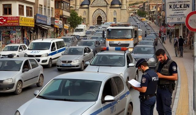 Nevşehir'de Eşi Benzeri Görülmemiş Park Olayı: Yolun Ortasına Park Edip Ceza Yedi