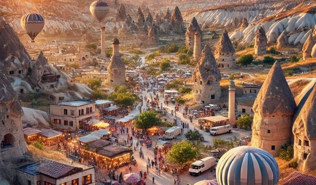 Kapadokya 2023 Yılında Turist Akınına Uğradı: Yeni Rekorlar Kırıldı, 2024 İçin Beklentiler Yüksek