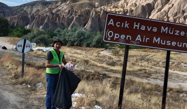 Kapadokya Jeopark ve Nevşehir Valiliği'nden Vadiler İçin Temizlik Seferberliği