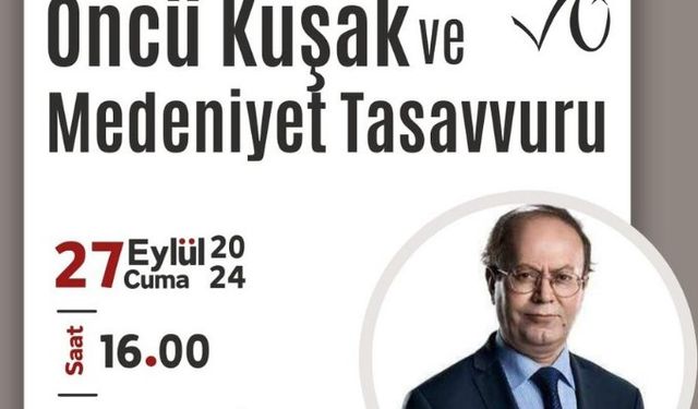 NEVÜ’de Yusuf Kaplan ile “Öncü Kuşak ve Medeniyet Tasavvuru” Konferansı