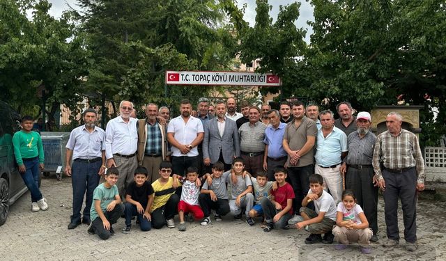 Ak Parti Nevşehir Milletvekili Süleyman Özgün’den Topaç Köyü Ziyareti