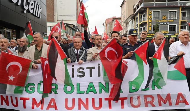 Nevşehir’de Kararlılık Yürüyüşü: Gazze’ye Destek Sesleri Yükseldi