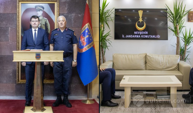 Ali İhsan Tabak’tan J. Kd. Albay Mehmet Çelik’e Hayırlı Olsun Ziyareti