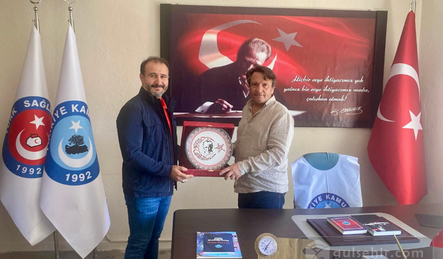 Türk Sağlık-Sen Nevşehir Şubesi'nde Dayanışma Ziyareti