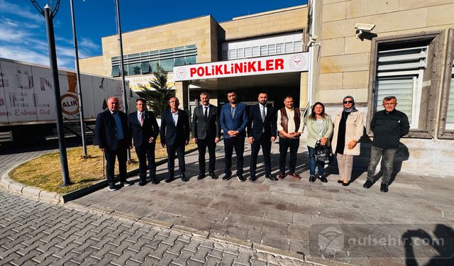 Ülkü Ocakları Nevşehir İl Başkanlığı’ndan Gülşehir Devlet Hastanesi’ne Ziyaret