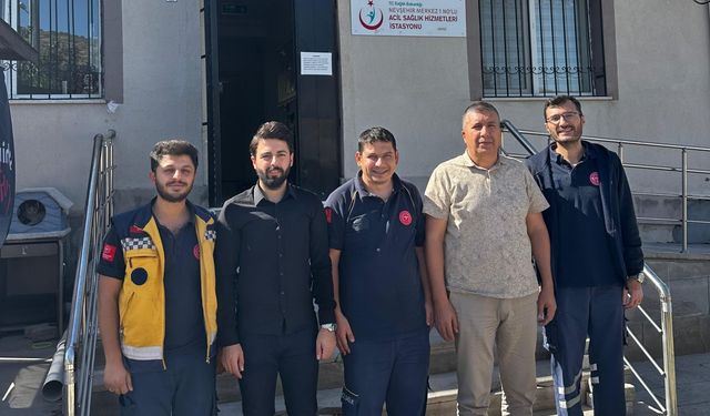Nevşehir İl Sağlık Müdürü Hasan Tartar’dan 112 İstasyonlarına Anlamlı Ziyaret