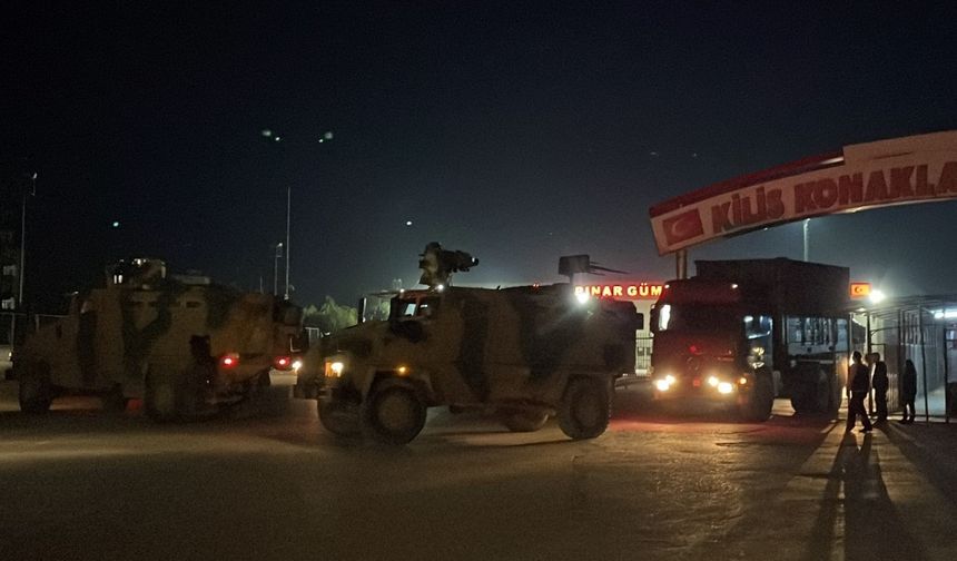 Kilis'te sınır kapısı bölgesine roketli saldırı: 1'i asker, 7'si polis yaralı
