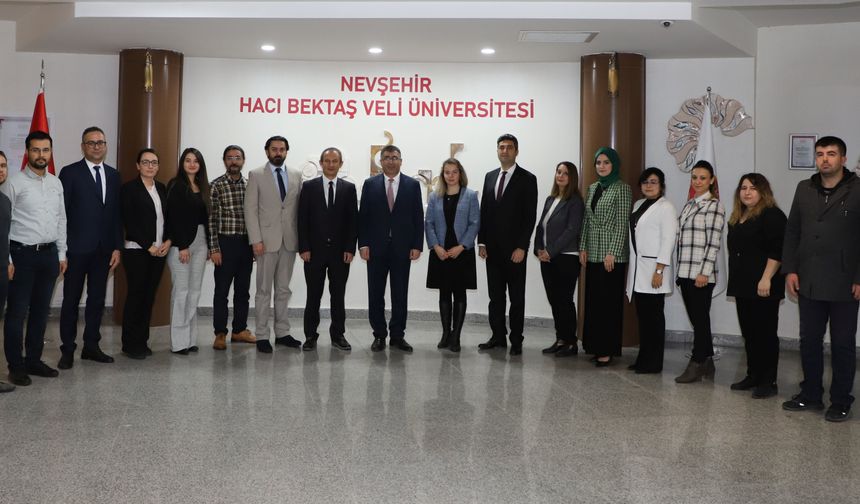 Rektör Aktekin, NEVÜ Diş Hekimliği Fakültesi Öğretim Üyelerini ağırladı