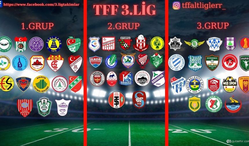 TFF 3.Lig toplu sonuçları
