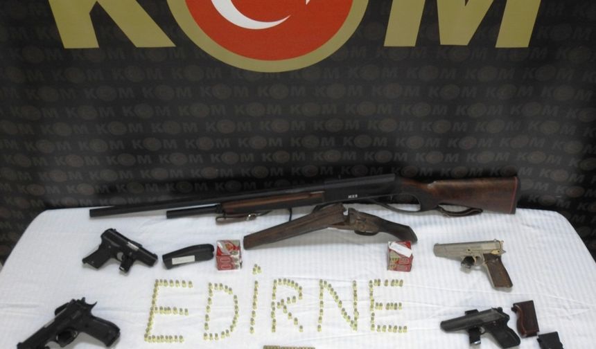 Trakya'da "Silindir Operasyonu" 11 şüpheliden 3'ü tutuklandı
