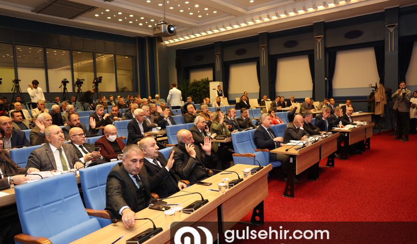 Kayseri Büyükşehir Belediyesi ocak ayı meclis toplantısı yapıldı