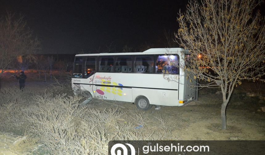 Karaman'da işçi midibüsü kaza yaptı 7 kişi yaralandı