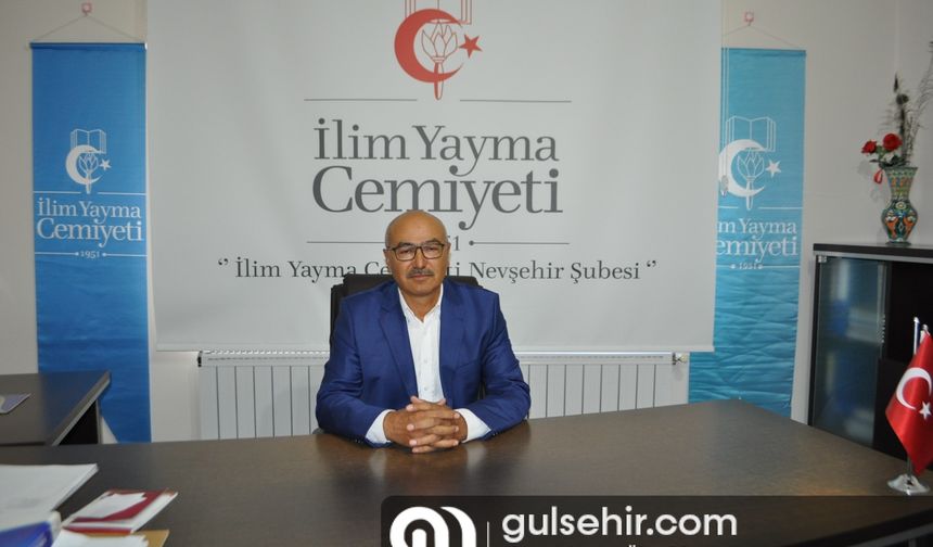 Nevşehir Şube Başkanı Mustafa Özdemir kandilimizi kutluyor