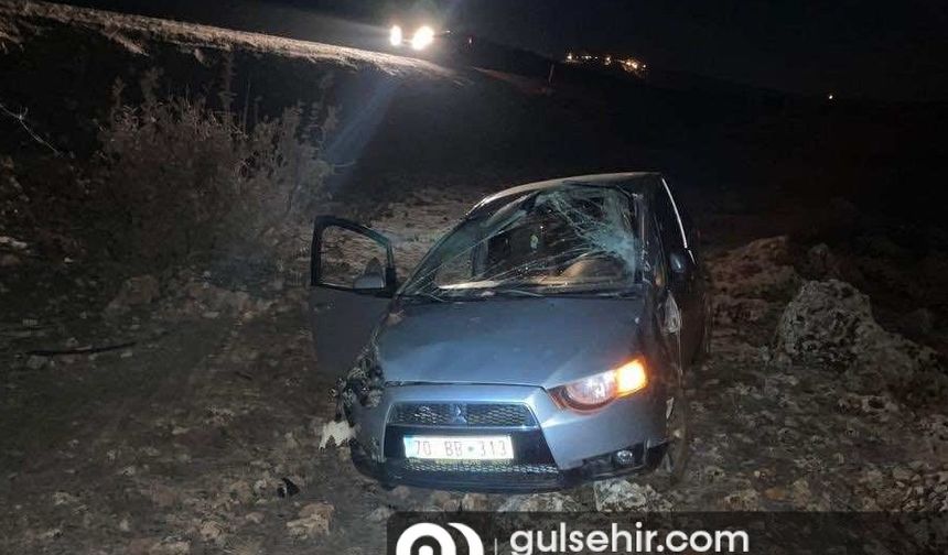 Şırnak'ta otomobil kazası, otomobildeki polis memuru öldü
