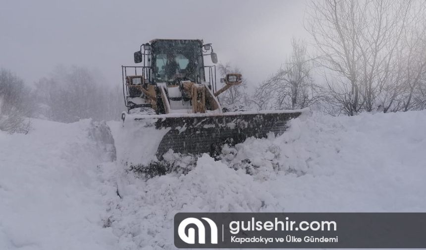 Kastamonu'da kar 215 köy yolunu kapattı