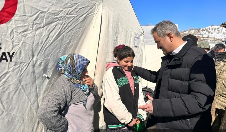 Milli Eğitim Bakanı Adıyaman'da inceleme yaptı