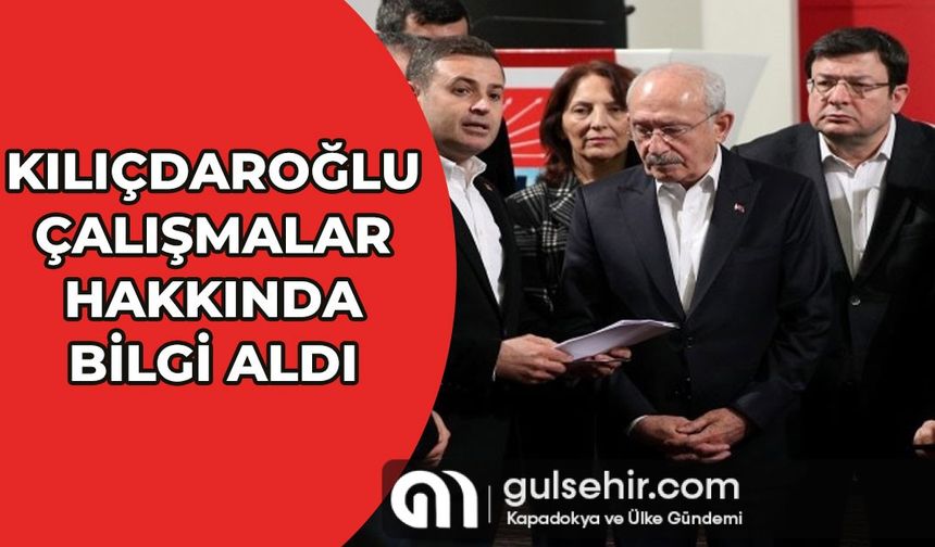 Kılıçdaroğlu, CHP Afet Koordinasyon Merkezini Ziyaret Etti